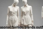 Seasonal fashion trends outfits