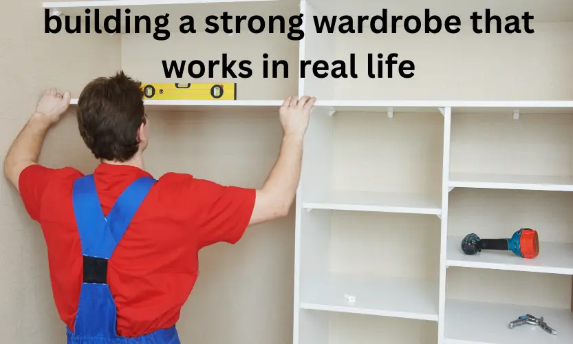 building a strong wardrobe that works in real life